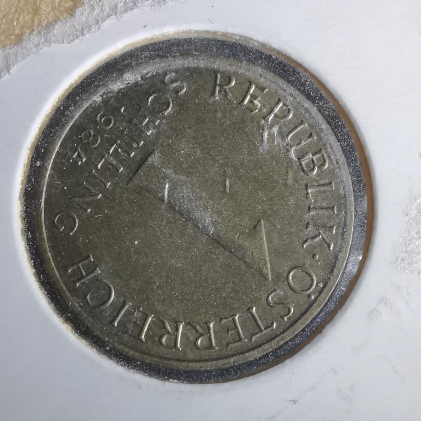 沼泽如烟--第981场 奥地利1984年1先令