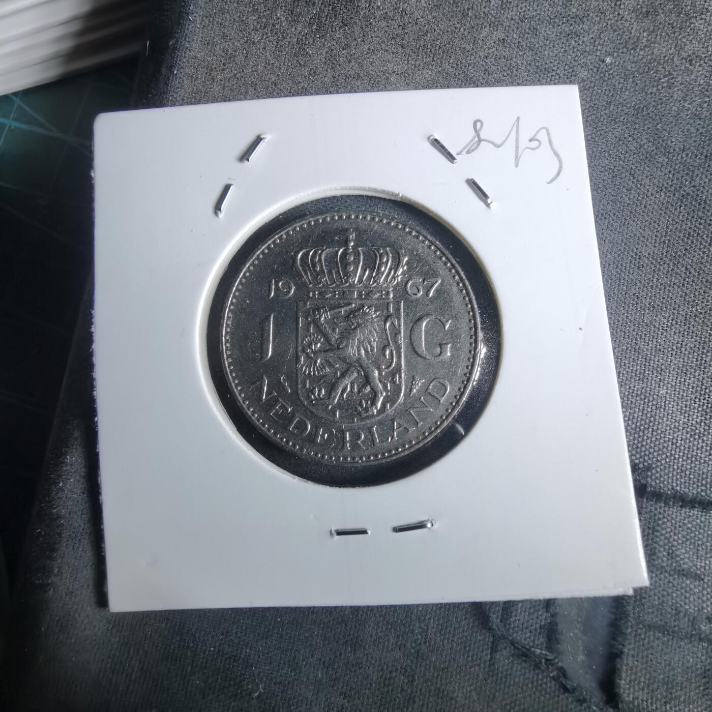 沼泽如烟--第982场 荷兰1967年1盾