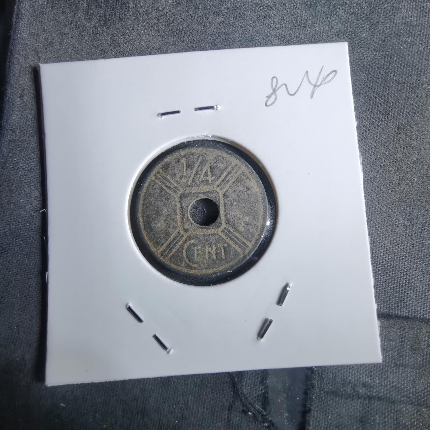 沼泽如烟--第982场 法属印度支那1942年四分之一分