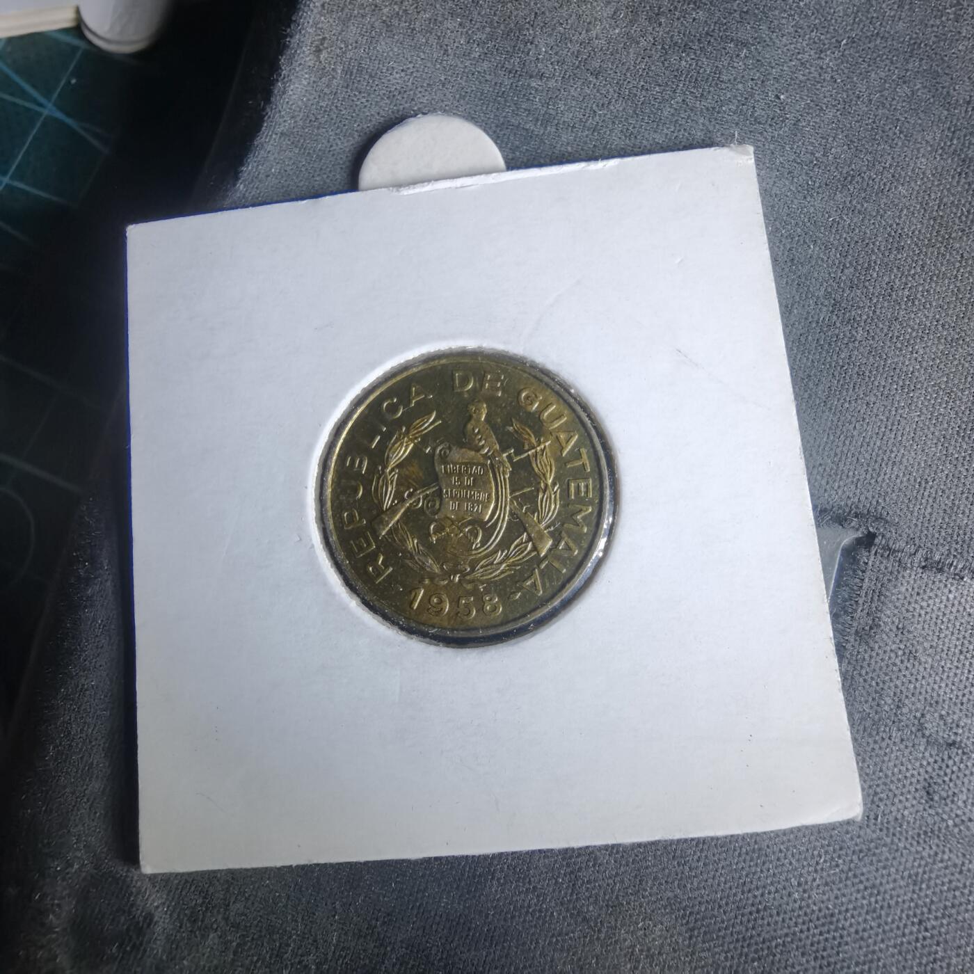 沼泽如烟--第981场 危地马拉1958年一分