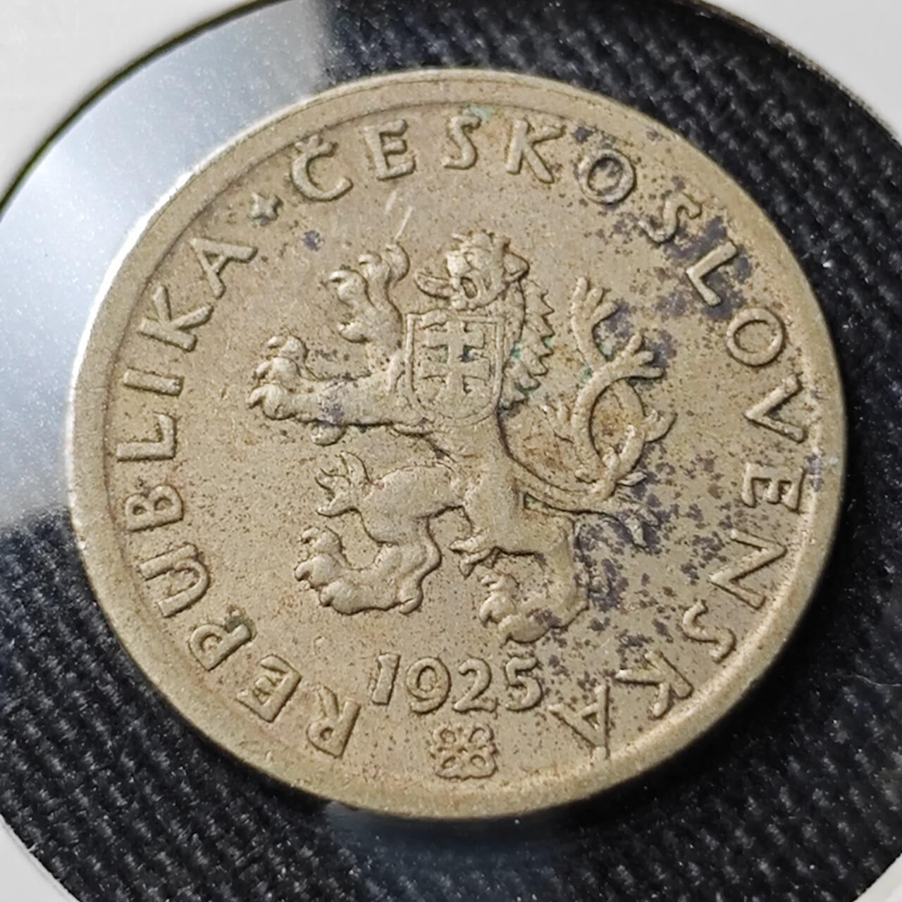 KK钱币收藏小铺  第391期  2月预留时间 周末发货  1925捷克20赫勒