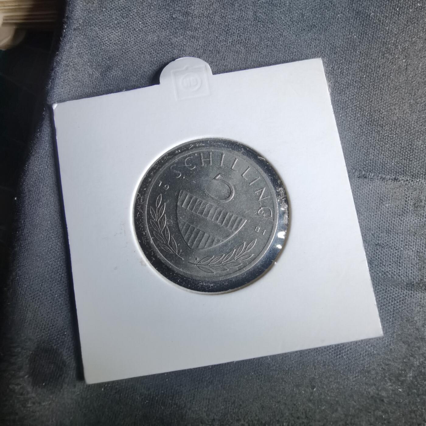 沼泽如烟--第981场 奥地利1981年5先令