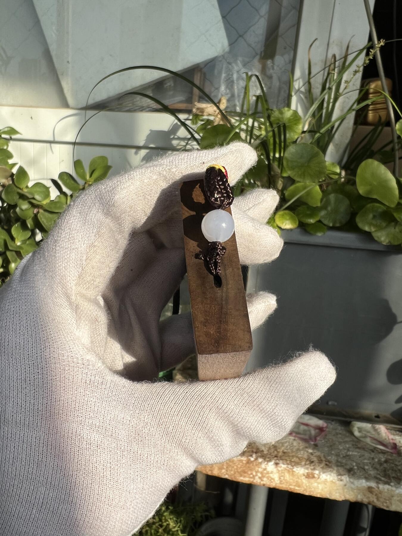 零元拍：B23金丝楠平安无事牌，满水波香喷喷的小金砖，金光闪闪，69/47/13MM