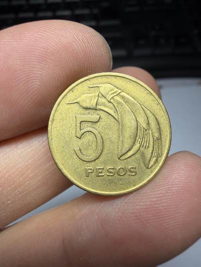 2025年集古藏今外币拍卖第二期-第2场—（总第302拍），可以寄存60天，满160元包邮。 - 1969年乌拉圭5比索