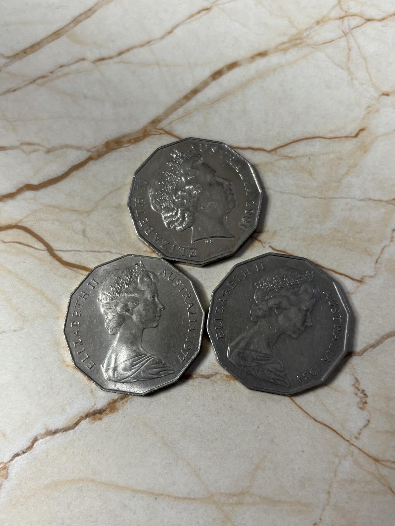 第190期拍卖 澳大利亚纪念币3枚