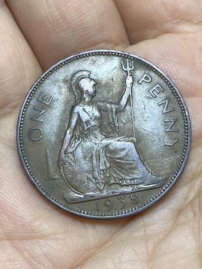 2026年第十七场(总第一百八十六场）外国好品散币场(免佣金) - 英国🇬🇧1938年1便士(乔治六世第一版)