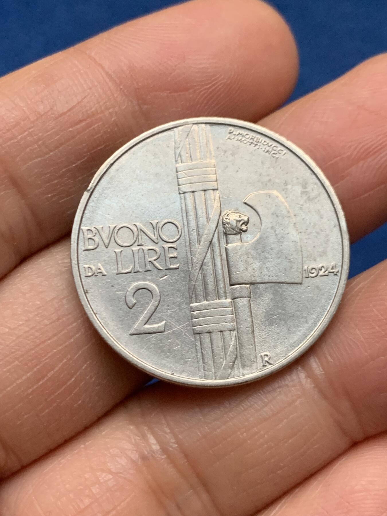 《竞宝斋》第463-465场 周日，周一，周二，3场连拍 （全场包邮）欢迎送拍 意大利1924年2里拉