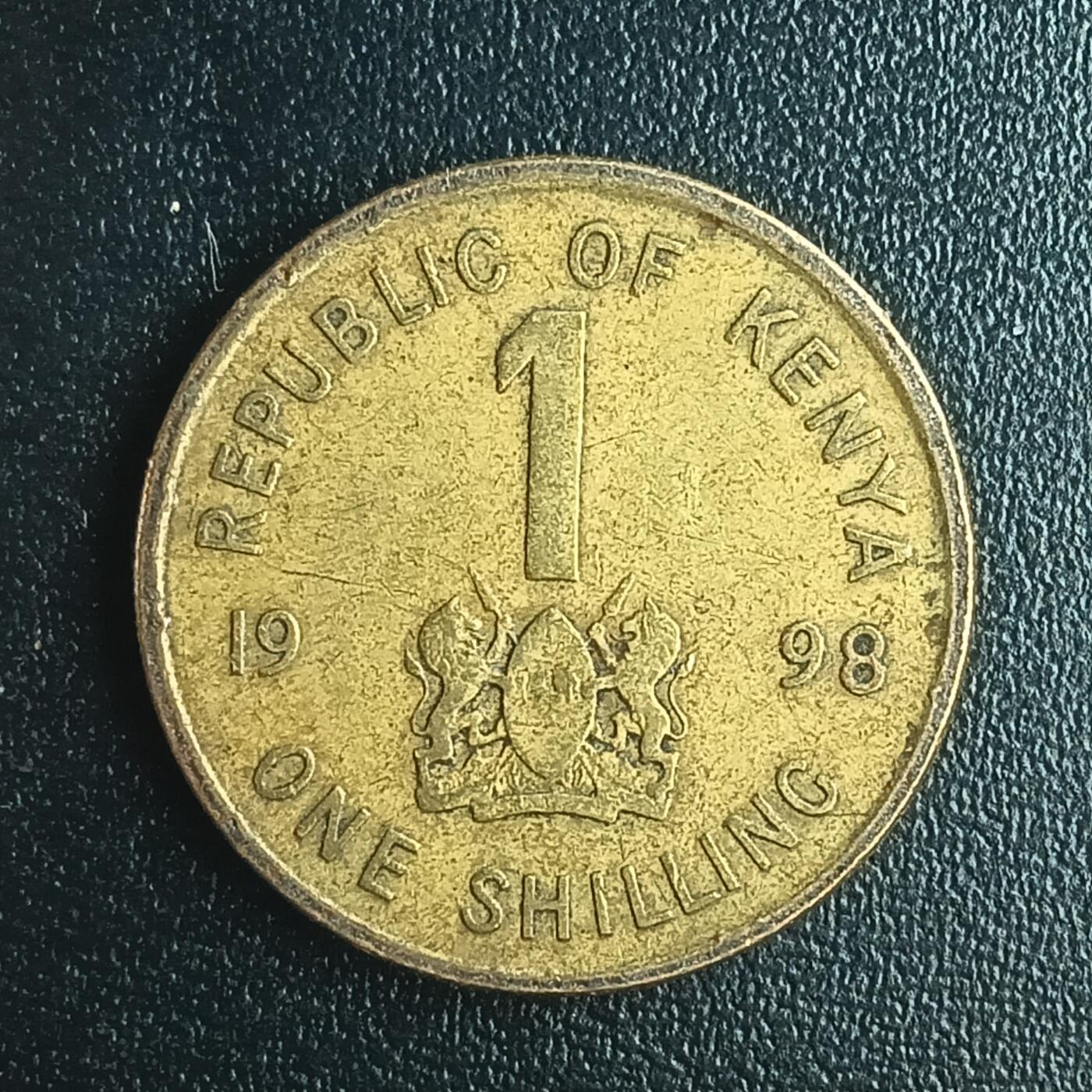 逸泉钱币2026第十二组世界钱币专场春节千件大拍A1614～2574 1736 肯尼亚1先令硬币