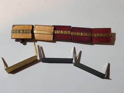 韵星假日军品类拍卖第三十九期暨默多克中校夫妇专场 -- Rimey Holidays Militaria Auction 39 & The Modoks Collection  - 民主德国社会主义功勋活动家五上挂勋略一套 肩条三个