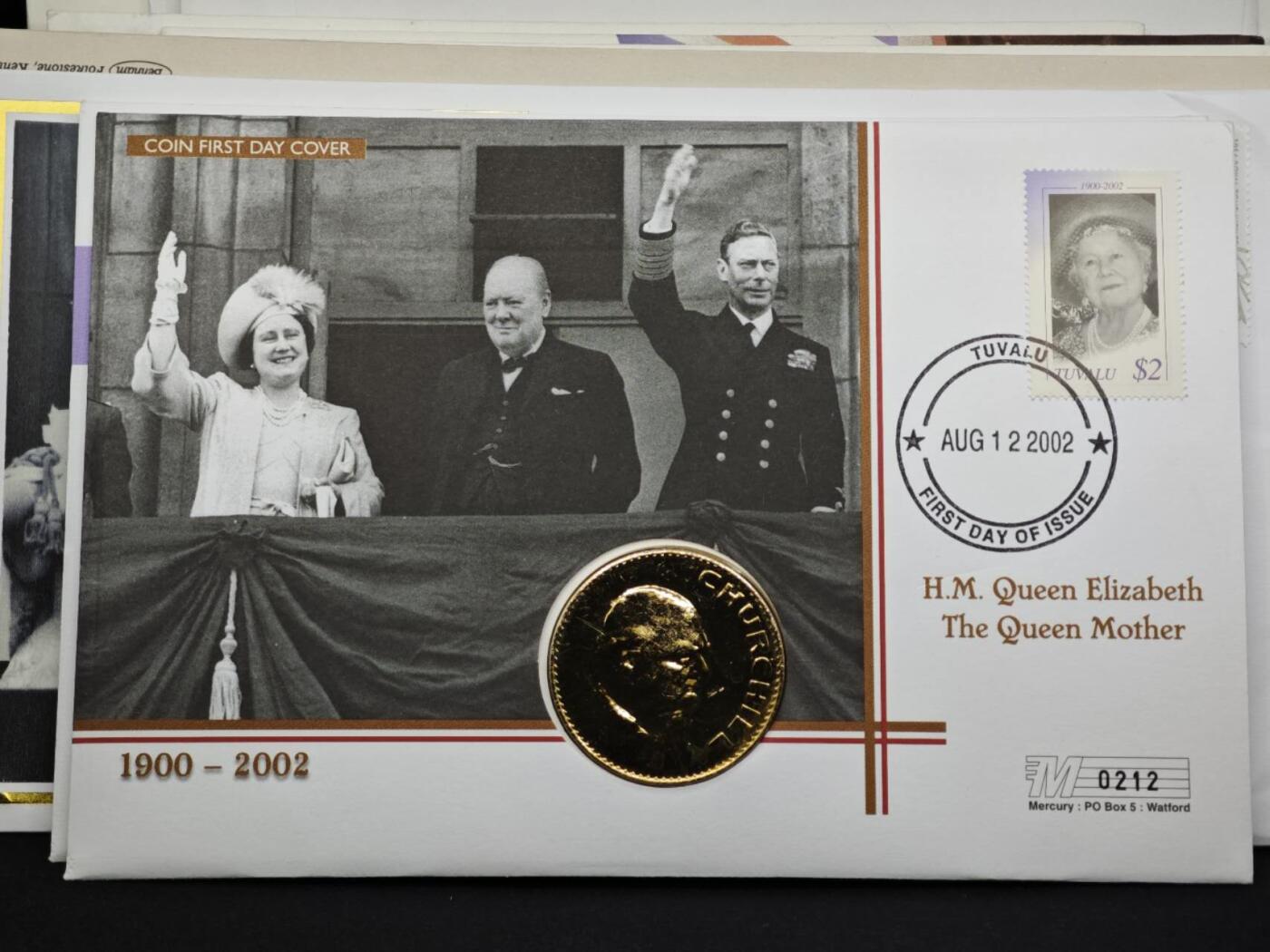 【淘币小摊】限时拍第八百六十二拍  克朗币邮币封场  满百包邮可预留两周  周一统一发货  英国1965年丘吉尔纪念币邮币封