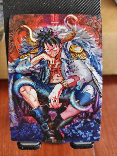 新人拍卖第一场，以后不间断更新各家卡牌！（本店满180包邮，周六截拍无佣金，欢迎送拍） - 奇点出品，定制卡路飞粗闪。