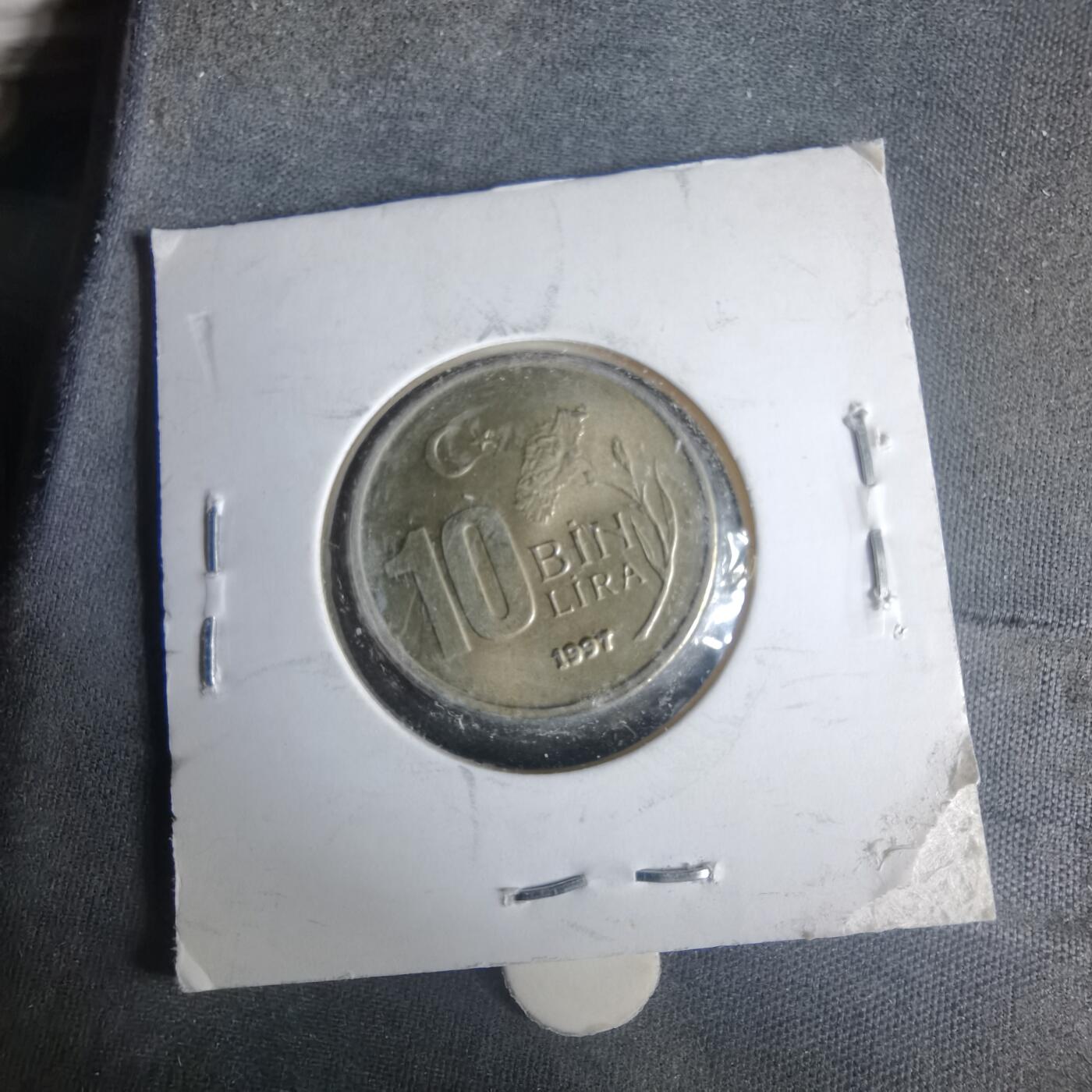 沼泽如烟--第981场 土耳其1997年1万里拉