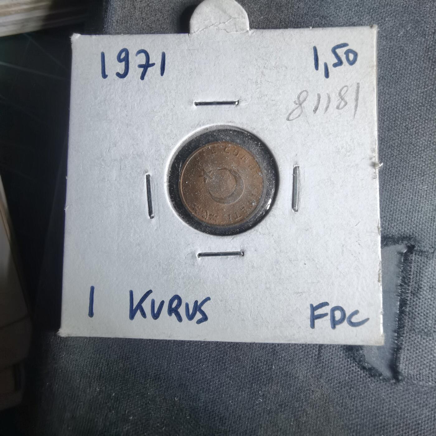 沼泽如烟--第981场 土耳其1971年1库鲁