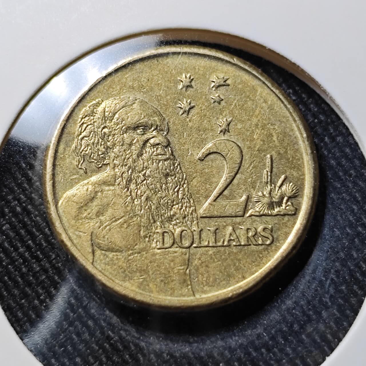 KK钱币收藏小铺  第391期  2月预留时间 周末发货  澳大利亚2元