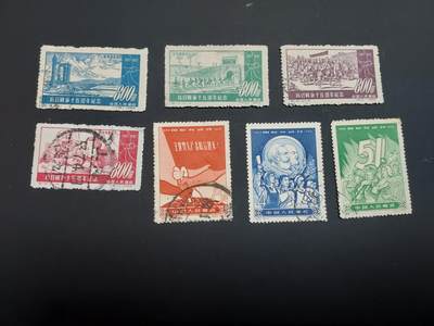 博彦收藏 TM  2月7日 8点邮票专场 全场包邮 - 老纪特信盖混2套，个别有薄/瑕疵，其他上品