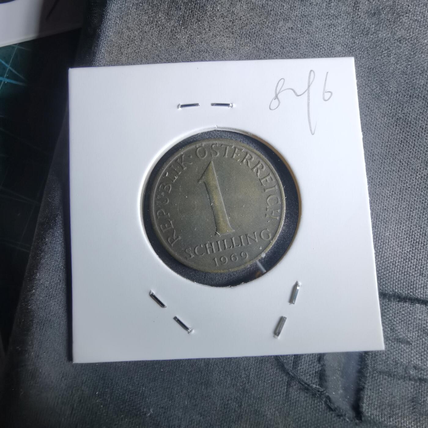 沼泽如烟--第982场 奥地利1969年1先令