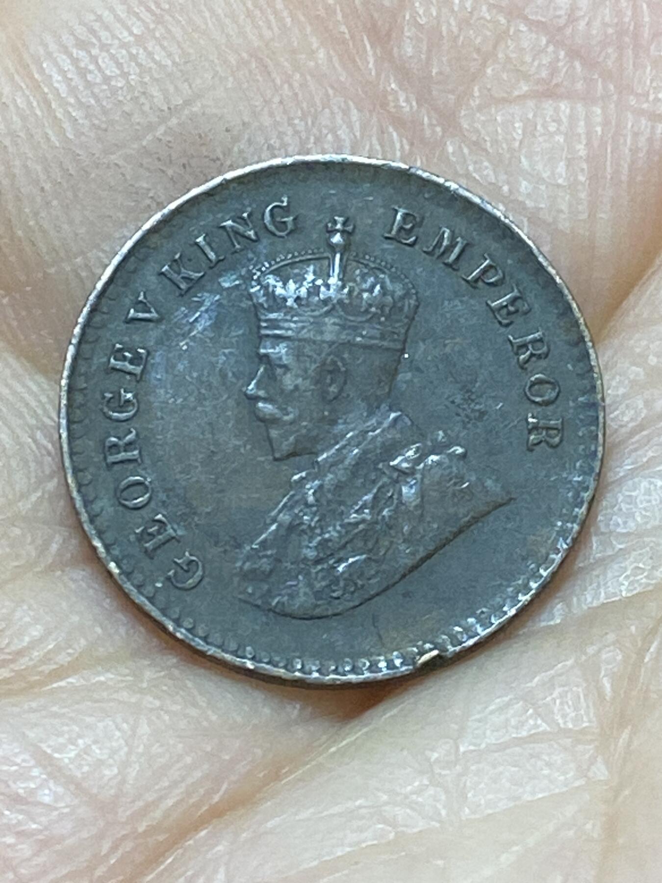 2026年第十七场(总第一百八十六场）外国好品散币场(免佣金) 英属印度1912年1/12安娜(乔治五世早期，c版加尔各答造)