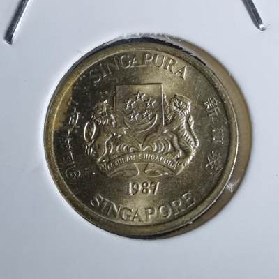 沼泽如烟--第982场 - 新加坡1987年五分