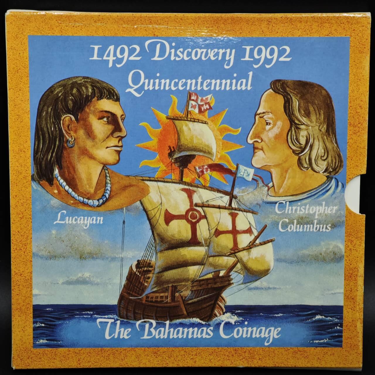 【淘币小摊】实时拍第八百六十一拍   银币套币场   满百包邮可预留二周 每周一统一发货   巴哈马1992年套币