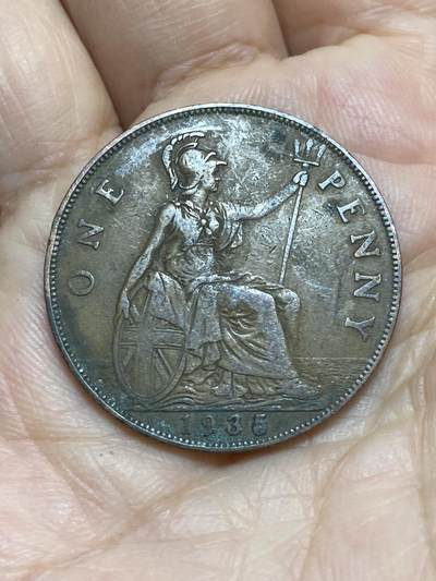 2026年第十七场(总第一百八十六场）外国好品散币场(免佣金) - 英国🇬🇧1935年1便士(乔治五世第三版)