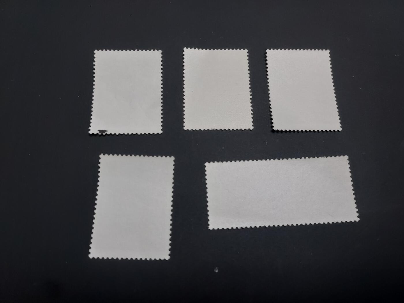 博彦收藏 TM  2月7日 8点邮票专场 全场包邮 编号 体育新全，一枚背后有纸张黏附，其他上品