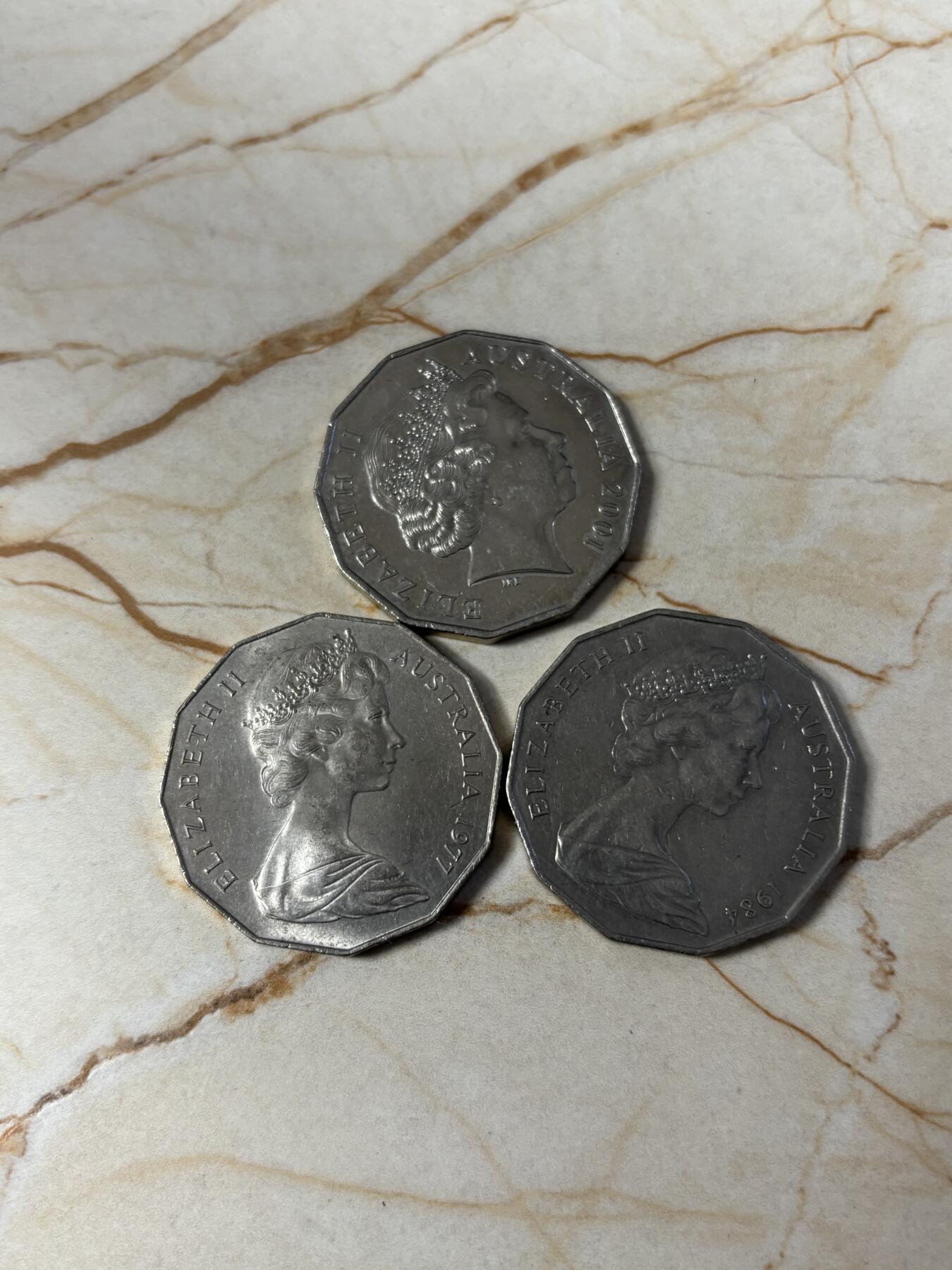 第190期拍卖 澳大利亚纪念币3枚