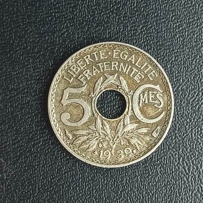 逸泉钱币2026第十二组世界钱币专场春节千件大拍A1614～2574 - 1827 法国10生丁