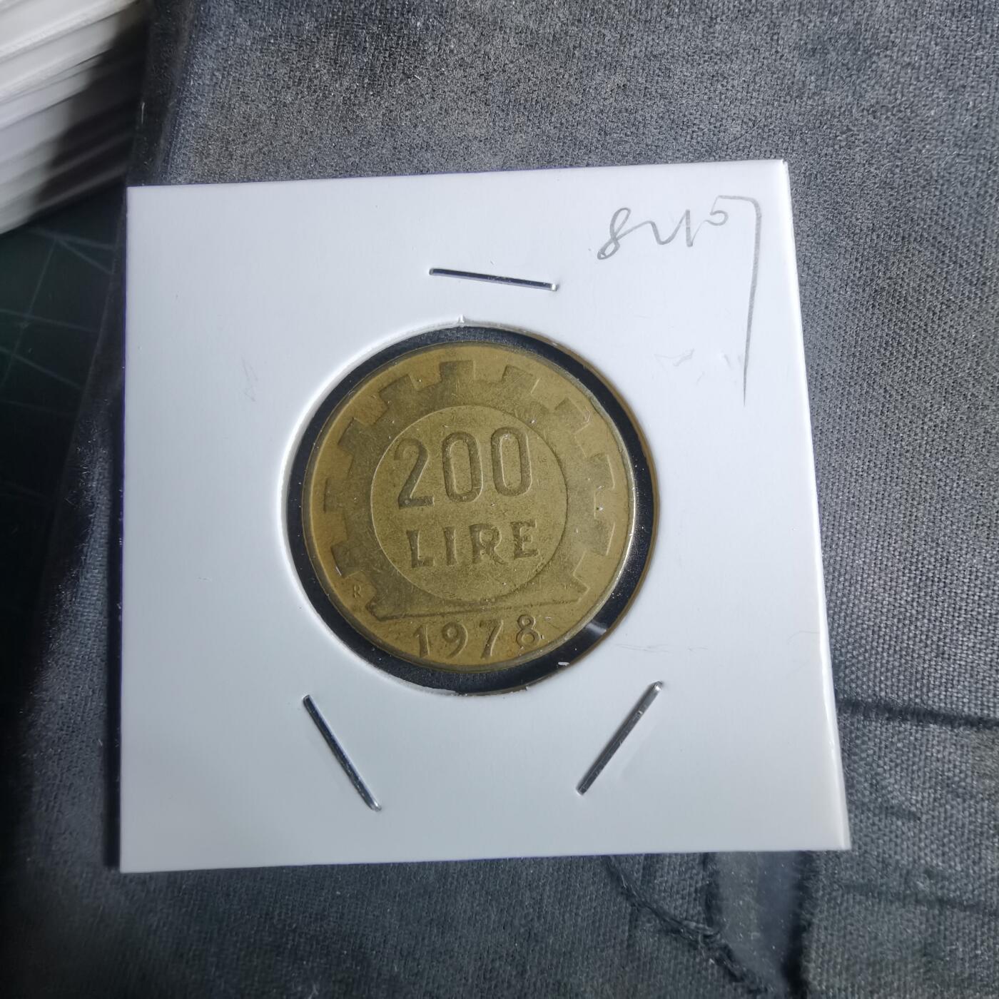 沼泽如烟--第982场 意大利1978年200里拉