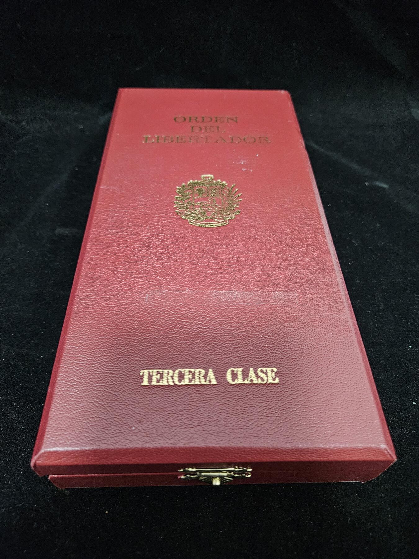 0元起拍勋章 第331期 咸鱼国勋章拍卖专场 2月4日（周三）下午6：00开始 委内瑞拉最高荣誉 解放者勋章 大军官级