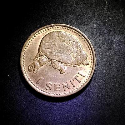 稀少汤加1968年1分铜币 18mm 大洋洲硬币保真按图发货8508 - 稀少汤加1968年1分铜币 18mm 大洋洲硬币保真按图发货8508