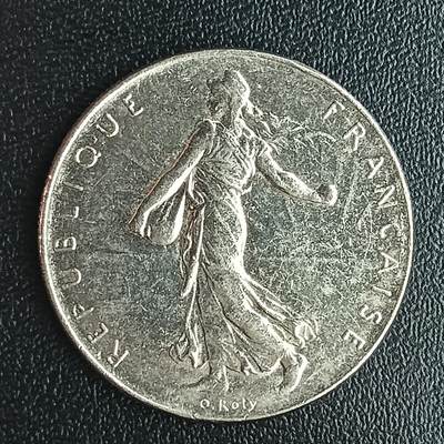 逸泉钱币2026第十八场世界各国散币纪念币AF1633-2572 1787 法国播种女神1法郎