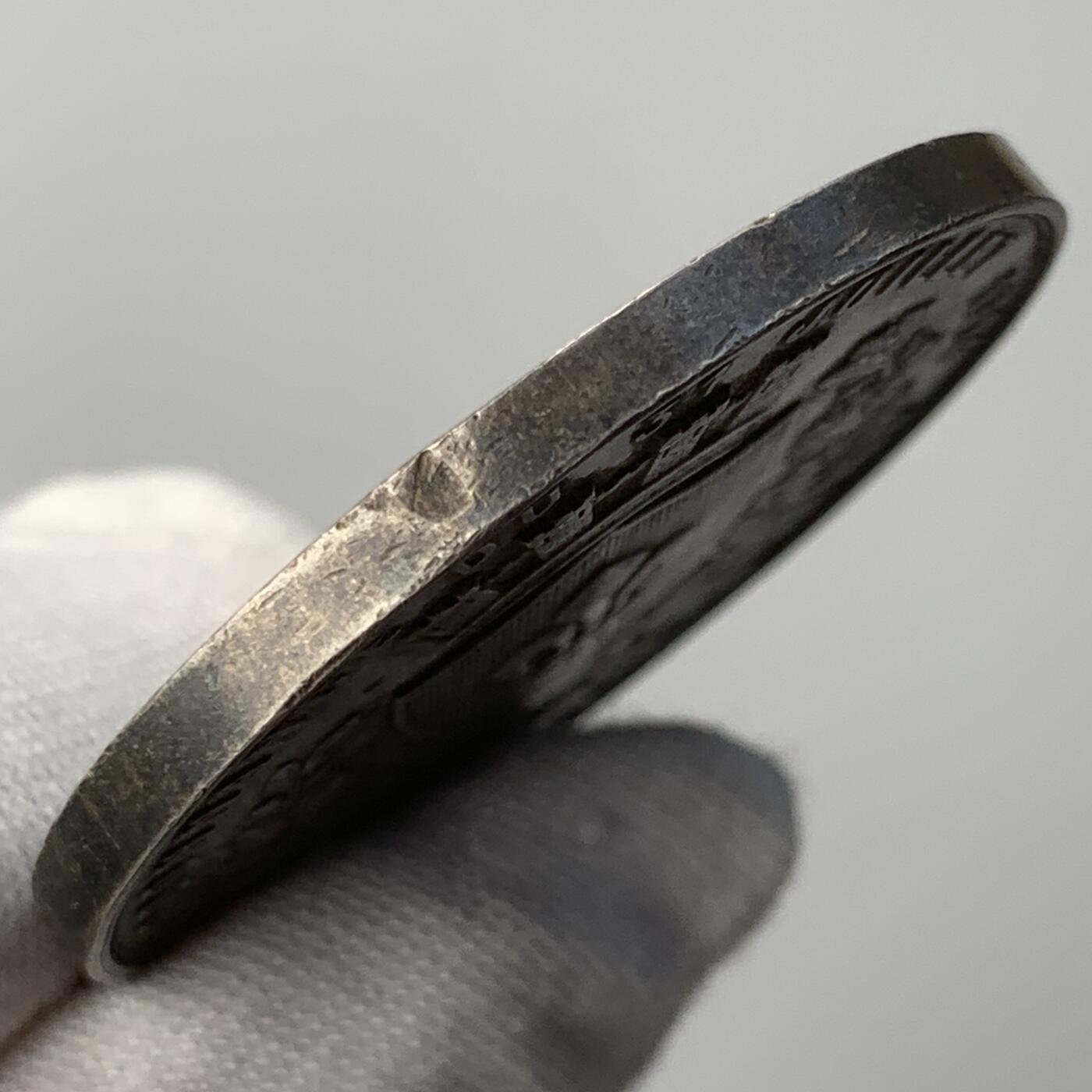 掌中浮雕-藏着的欧洲第052场 法国里尔商会银章，36.8mm，22.75g