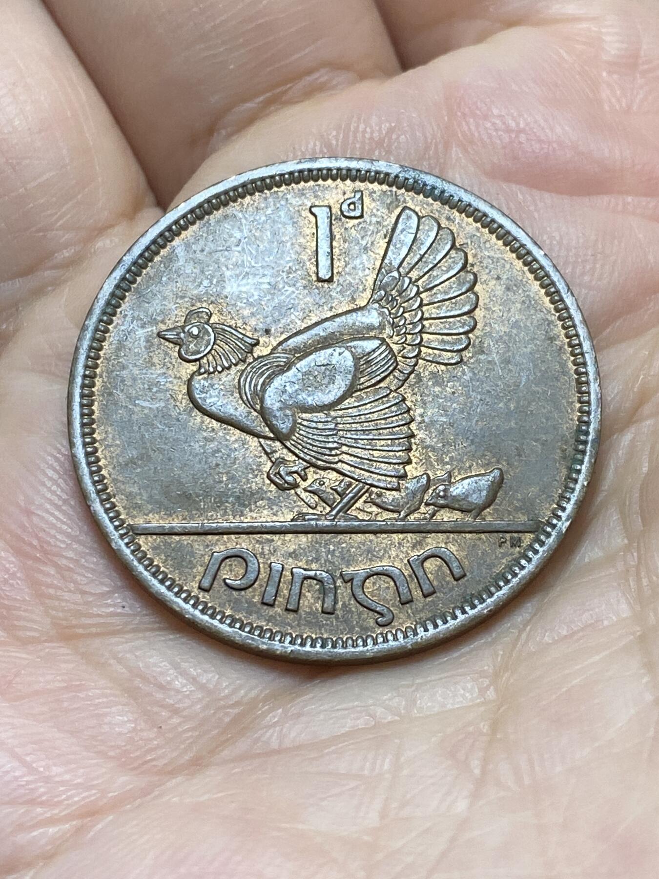 2026年第十七场(总第一百八十六场）外国好品散币场(免佣金) 爱尔兰🇮🇪1946年1便士(共和国时期第一套第一版)