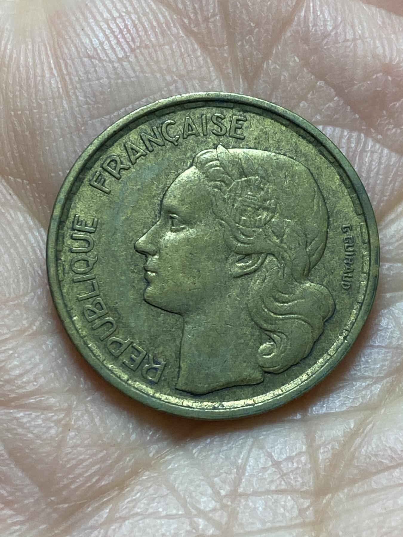 2026年第十七场(总第一百八十六场）外国好品散币场(免佣金) 法兰西第四共和国1952年10法郎(B标–博蒙莱罗热造)
