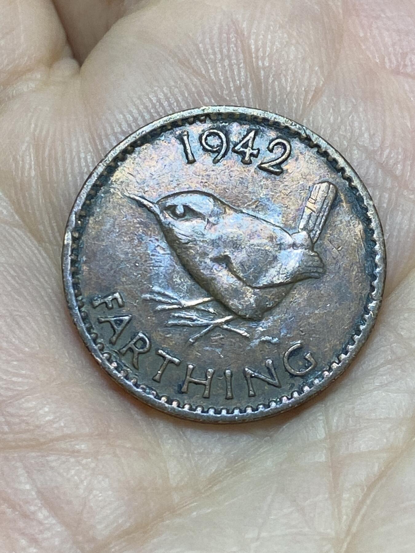 2026年第十七场(总第一百八十六场）外国好品散币场(免佣金) 英国🇬🇧1942年1法新(乔治六世第一版)