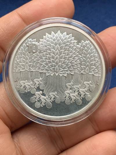 《竞宝斋》第463-465场 周日，周一，周二，3场连拍 （全场包邮）欢迎送拍 - 中国 2003年 绿色生命 银币 发行量3万 999银 1盎司