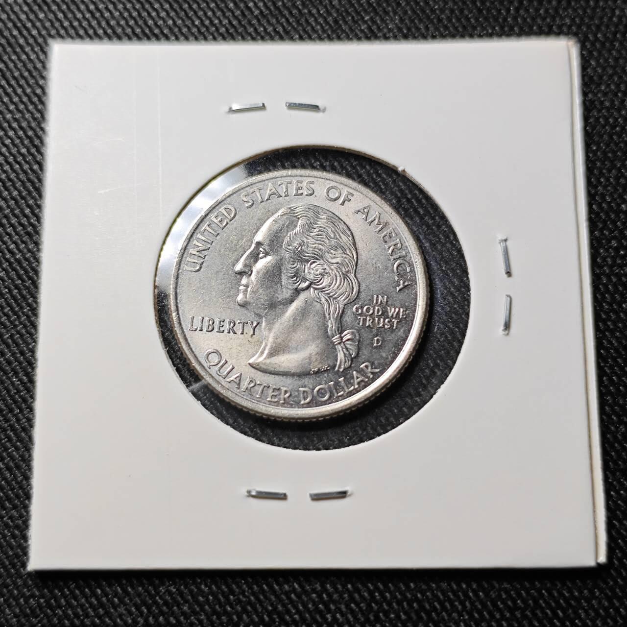 KK钱币收藏小铺  第391期  2月预留时间 周末发货   美国25分纪念币