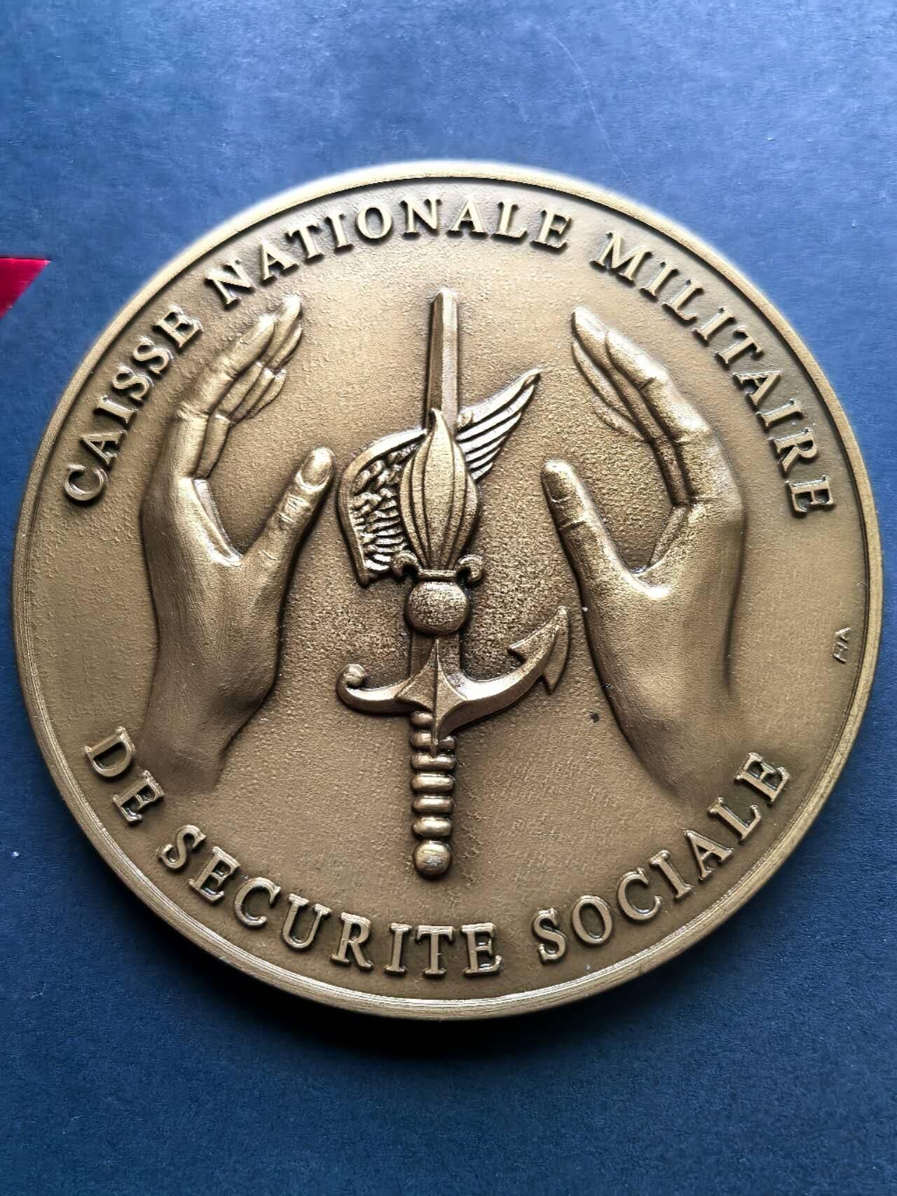 铜章专场 法国铜章，军事公告安全，直径73mm