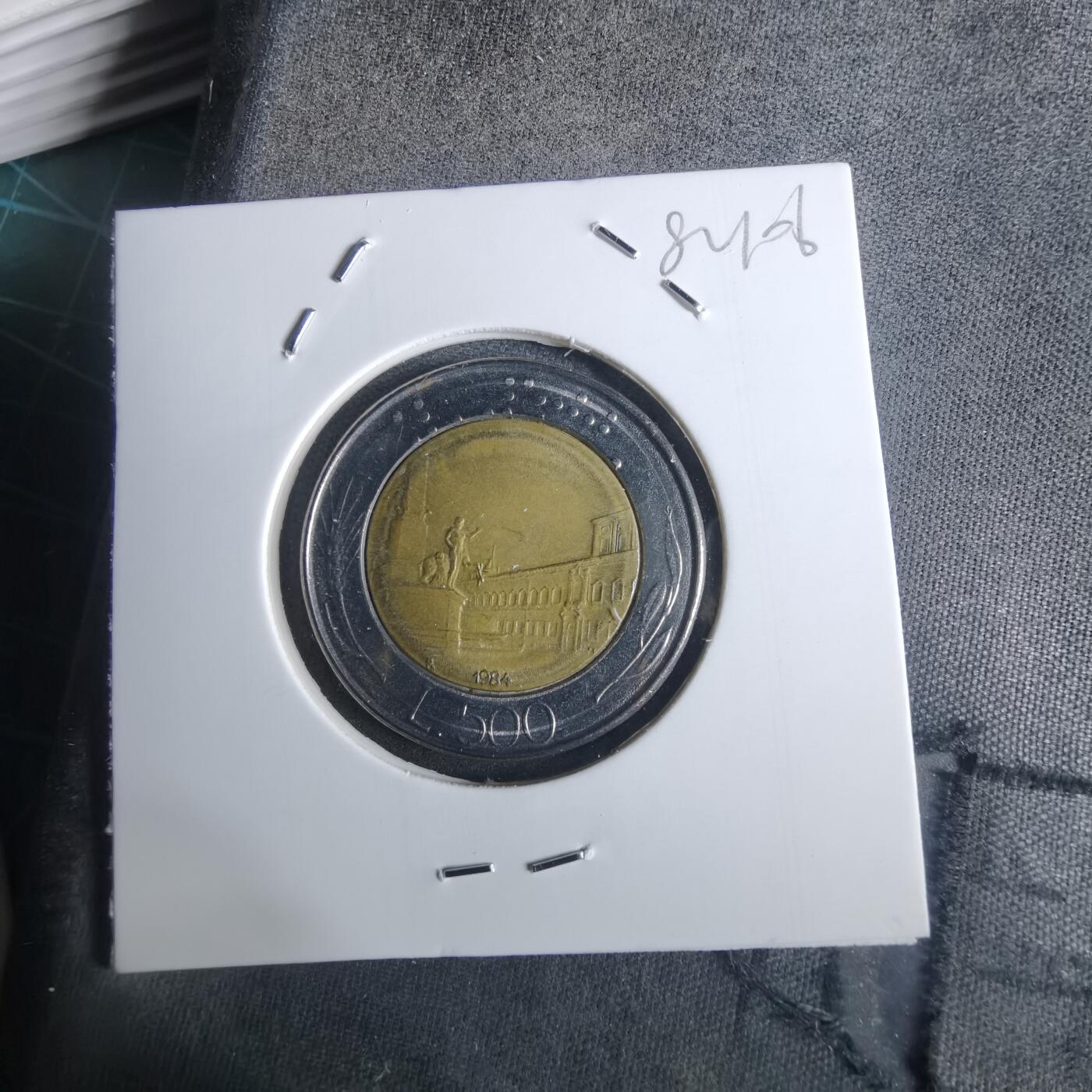 沼泽如烟--第982场 意大利1984年500里拉