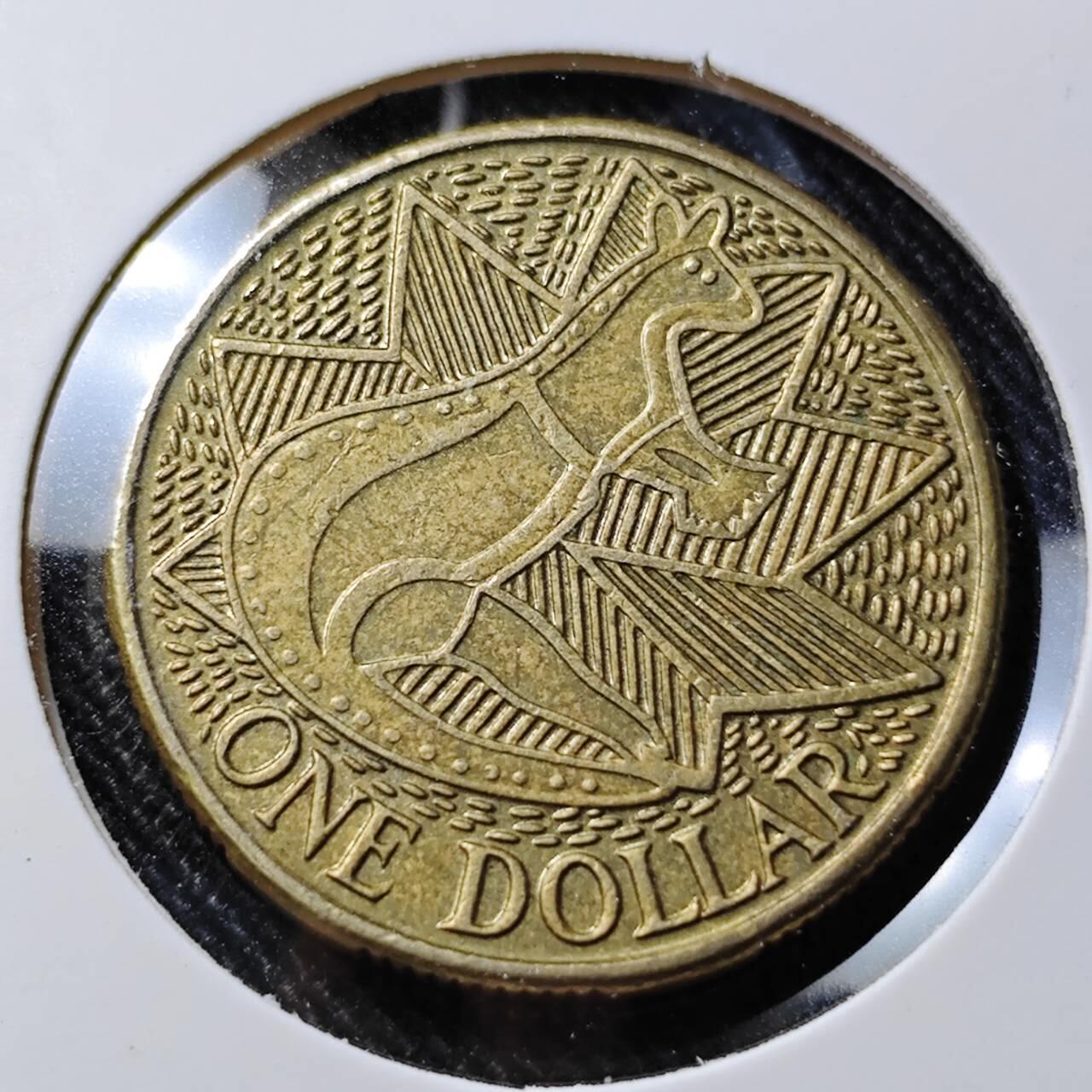 KK钱币收藏小铺  第391期  2月预留时间 周末发货  澳大利亚1元纪念币