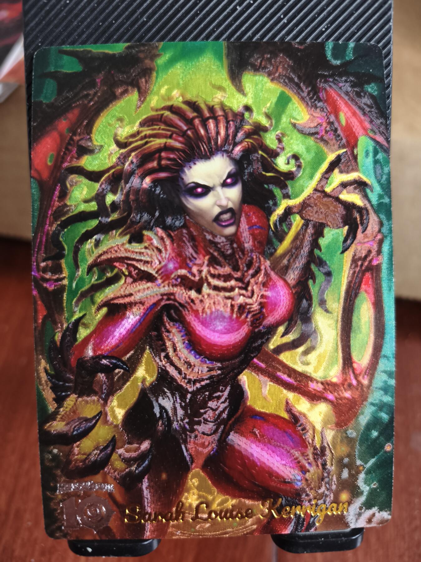 新人拍卖第一场，以后不间断更新各家卡牌！（本店满180包邮，周六截拍无佣金，欢迎送拍） 奇点出品，定制卡凯瑞甘粗闪。