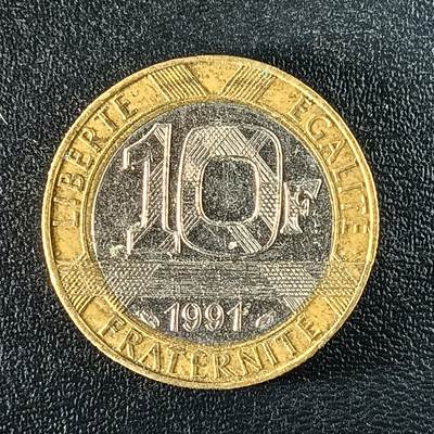 逸泉钱币2026第十二组世界钱币专场春节千件大拍A1614～2574 - 1756 法国10法郎