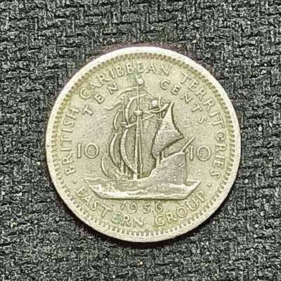 逸泉钱币2026B世界钱币纪念币纸币第八组B831-1230 - 1210英属东加勒比10分