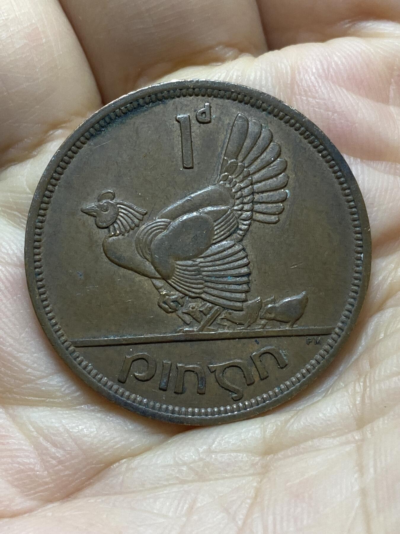 2026年第十七场(总第一百八十六场）外国好品散币场(免佣金) 爱尔兰🇮🇪1942年1便士(共和国时期第一套第一版)