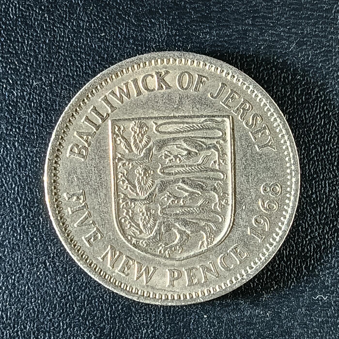 逸泉钱币2026第十二组世界钱币专场春节千件大拍A1614～2574 1796 泽西岛5便士