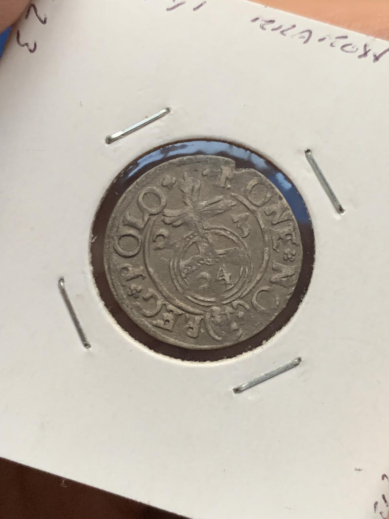 《竞宝斋》第463-465场 周日，周一，周二，3场连拍 （全场包邮）欢迎送拍 波兰立陶宛联邦1623年西吉斯蒙德三世1/24泰勒银币 老包浆带彩 打制不错