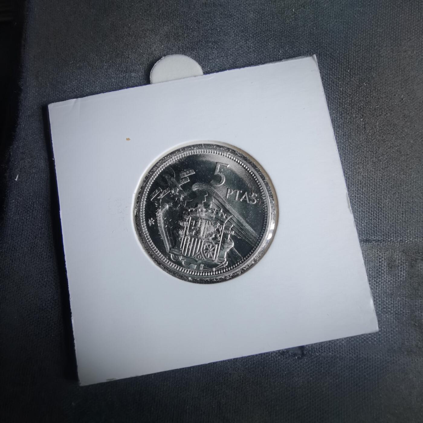 沼泽如烟--第981场 西班牙1957年5比塞塔