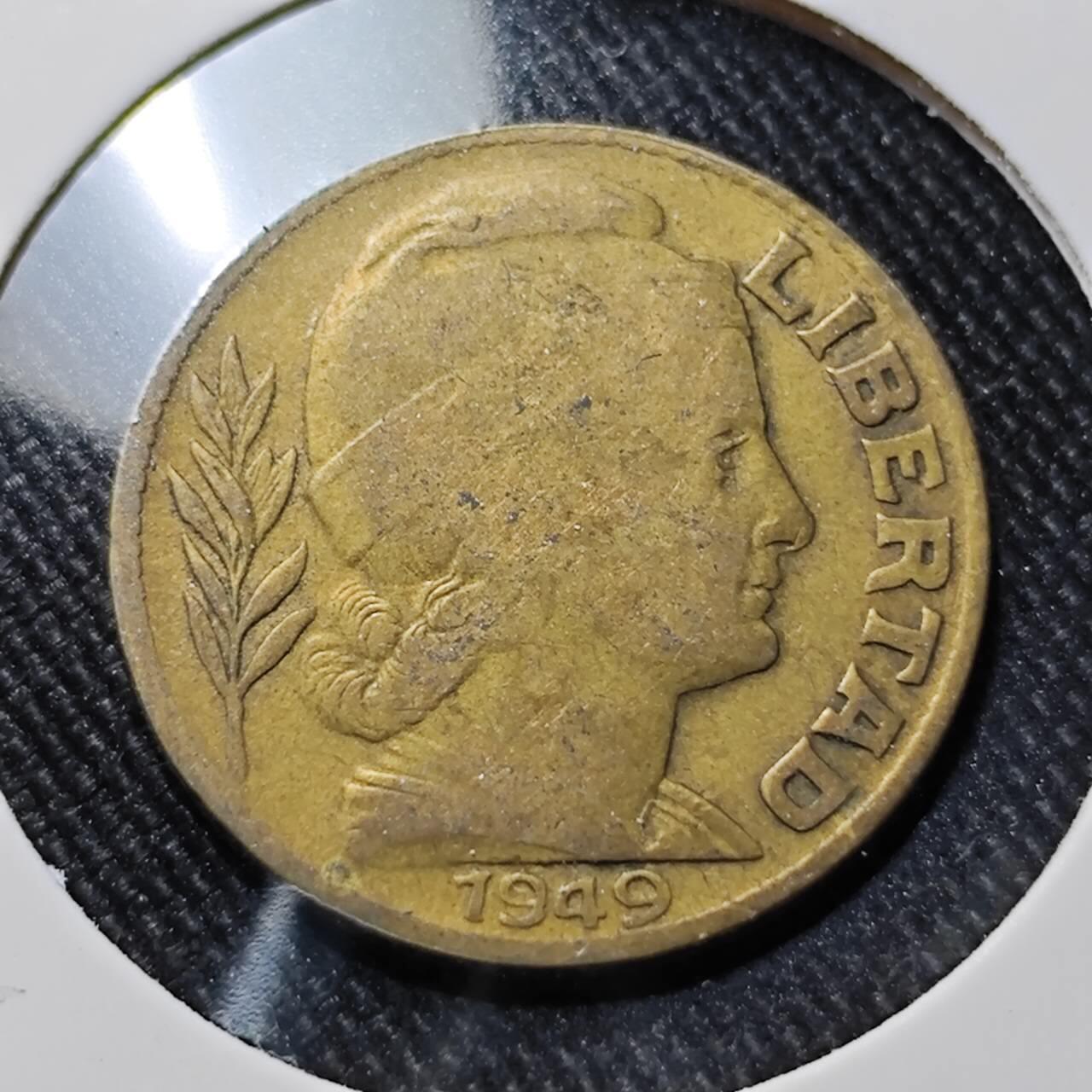 KK钱币收藏小铺  第391期  2月预留时间 周末发货  阿根廷20分铜币