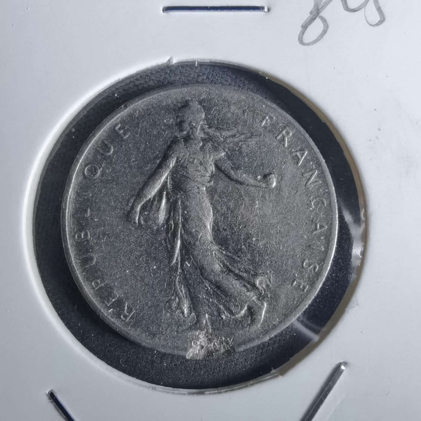 沼泽如烟--第982场 法国1960年1法郎