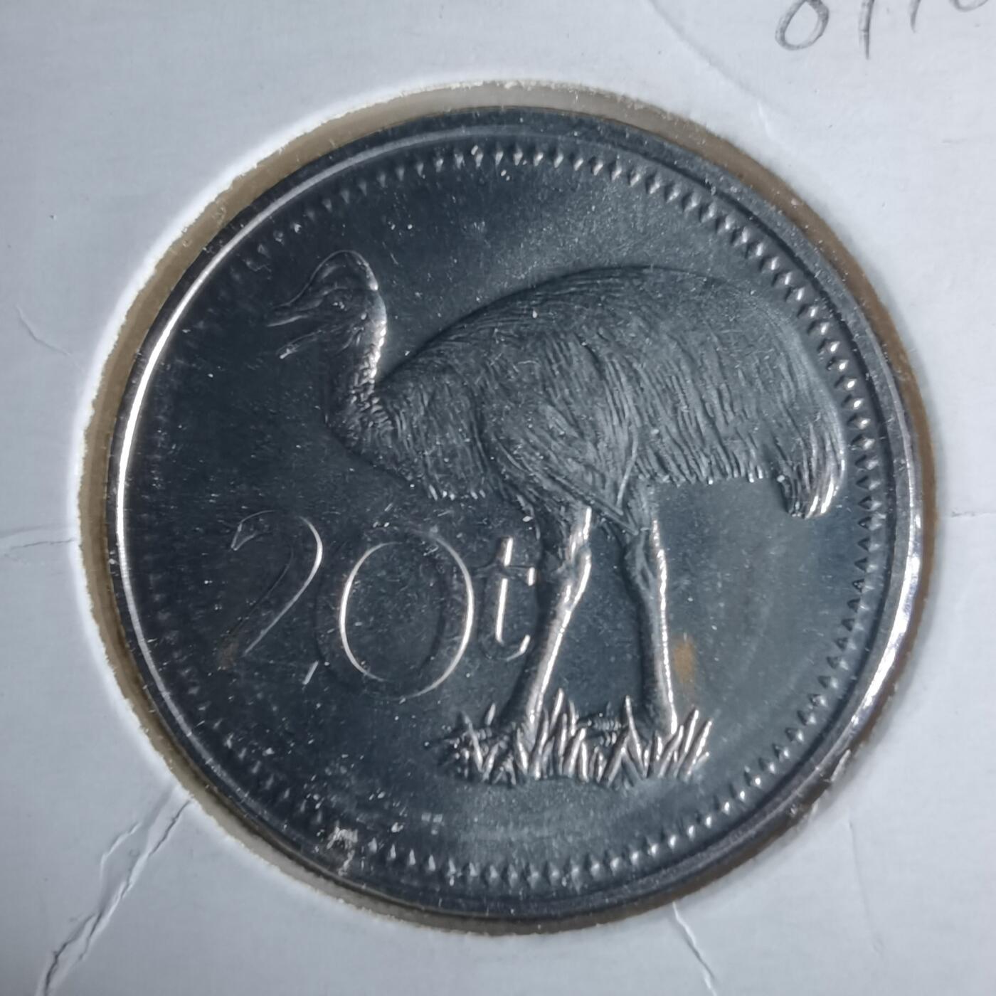 沼泽如烟--第981场 巴布亚新几内亚2010年20托伊